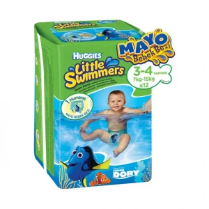 Huggies Little Swimmers Mayo Bebek Bezi S-M (7-15 kg) 12li