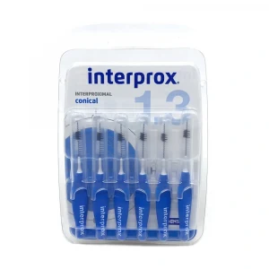 Interprox Conical 1,3mm Mavi Arayüz Fırçası 6lı
