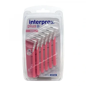 Interprox Plus Nano Arayüz Fırçası Pembe 0.6 mm 6 Adet