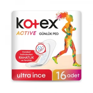 Kotex Active Günlük Ped 16lı