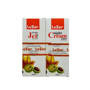 Luxor Gece Bakım Kremi 50 ml + Gündüz Bakım Jel 50 ml