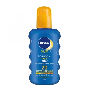 Nivea Sun Koruma  Nem Nemlendirici Güneş Spreyi SPF20 200 ml