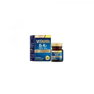 Nutraxin Vitamin D3K2 1000 IU 120 Tablet