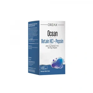Ocean Betain HCI+ Pepsin Takviye Edici Gıda 120 Tablet