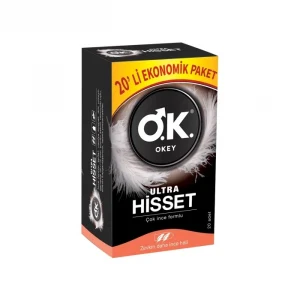 Okey Prezervatif Ultra Hisset 20li - Ekonomik Paket