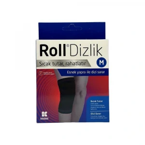 Roll Dizlik Medium - Siyah