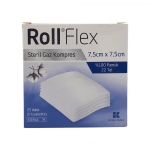 Roll Flex Gaz Kompres 7,5cm x 7,5cm 25li