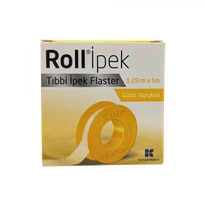 Roll İpek Tıbbi İpek Flaster 1,25cm x 5m