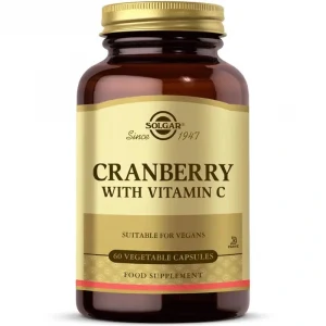 Solgar Cranberry Extract with Vitamin C 60 Kapsül