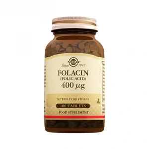 Solgar Folic Acid 400 mcg 100 Tablet