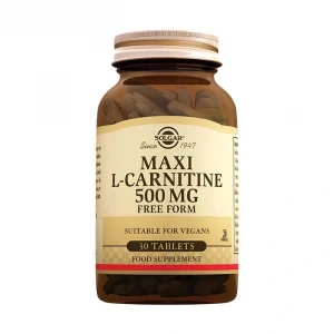 Solgar Maxi L-Carnitine 500 mg 30 Tablet