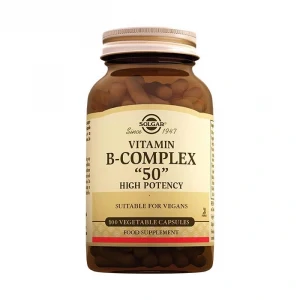 Solgar Vitamin B Complex 50 mg 100 Kapsül