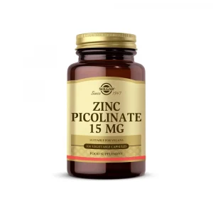 Solgar Zinc Picolinate 15 mg 100 Kapsül