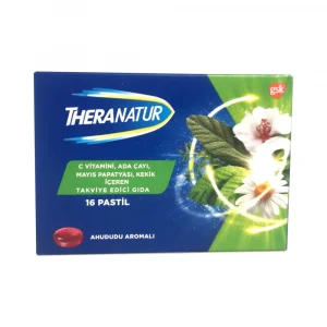 Theranatur Ahududu Aromalı Pastil 16lı