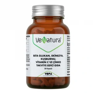 Venatura Beta Glukan Ekinezya Kuşburnu C Vitamini çinko 30 Kapsül