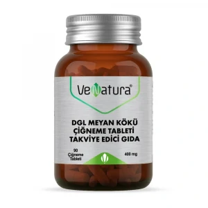 VeNatura Dgl Meyan Kökü 90 Çiğneme Tablet