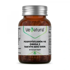 Venatura Fosfotidilserin ve Omega-3 30 Yumuşak Kapsül