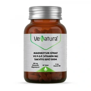 Venatura Magnezyum Sitrat Ve P-5-P (Vitamin B6) 60 Saşe