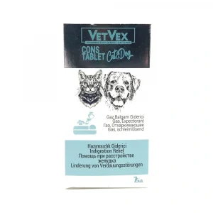 Vetvex Kedi Köpek Kabızlık Giderici Destek Tableti Consty 75 Tablet