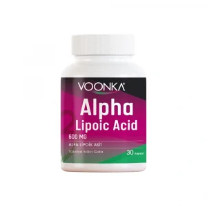 Voonka Alpha Lipoic Acid 600 mg 30 Kapsül