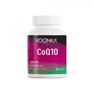 Voonka Co Q10 200 mg 30 Yumuşak Kapsül