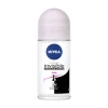 Nivea Invisible For Black  White Roll-On Clear 50 ml