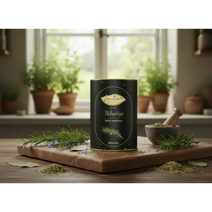 Fitovision Biberiye (Rosmarınus Offıcınalıs L.) Bitkisel Drog