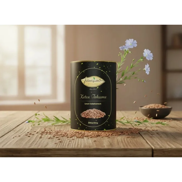 Fitovision Keten Tohumu (Linum Usita Tissimum) Bitkisel Çay