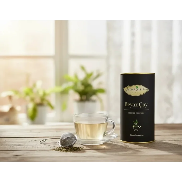 Fitovision Beyaz Çay (Camelıa Sınensıs) Bitkisel Drog