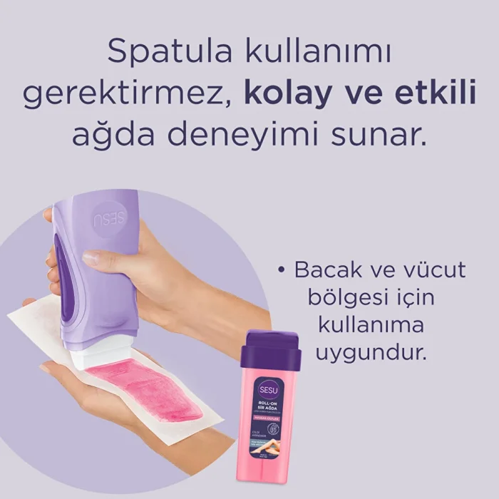 Sesu Roll-on Sir Ağda Hassas Ciltler 100 ml