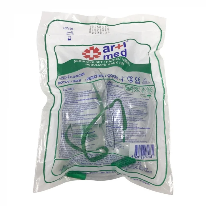 Artımed Nebulizatör Maske Seti Çocuk