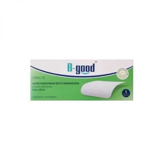 B-Good Hazır Pansuman Örtü 9 cm x 25 cm 5li