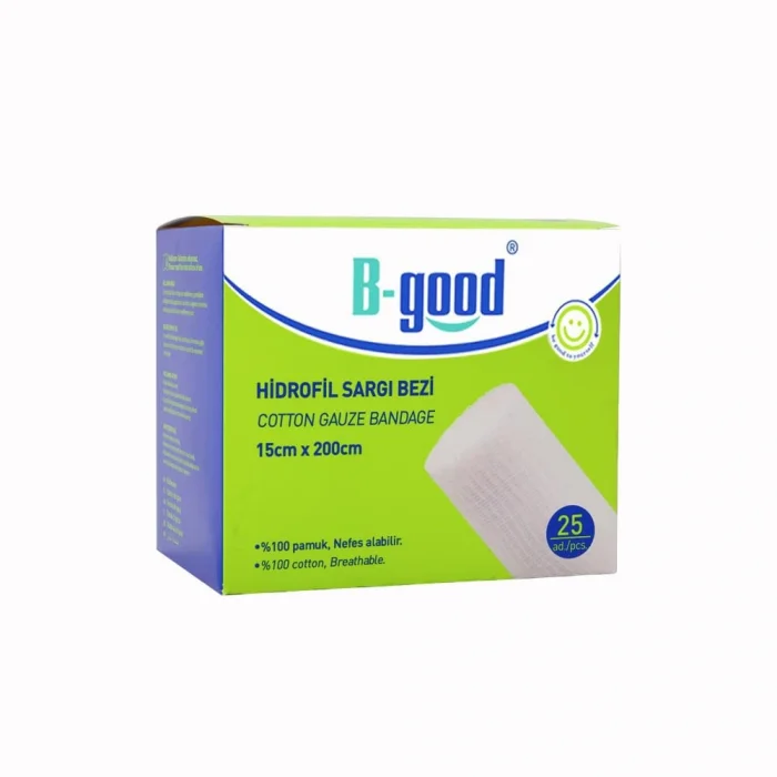B-Good Hidrofil Sargı Bezi 15cm x 200cm 25li