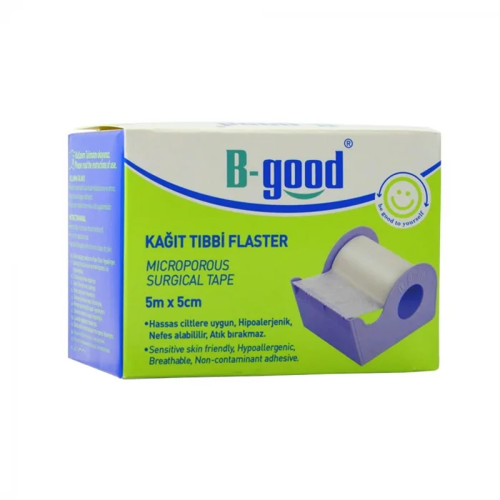 B-Good Kağıt Tıbbi Flaster 5m x 5cm