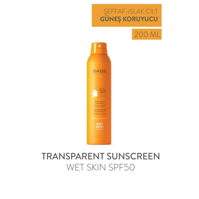 Babe Transparan Sprey Güneş Kremi Spf 50 200 ml