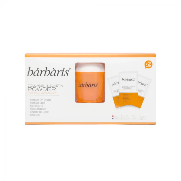 Barbaris Kolajen  Elastin Powder 30 Şase-2 Paket