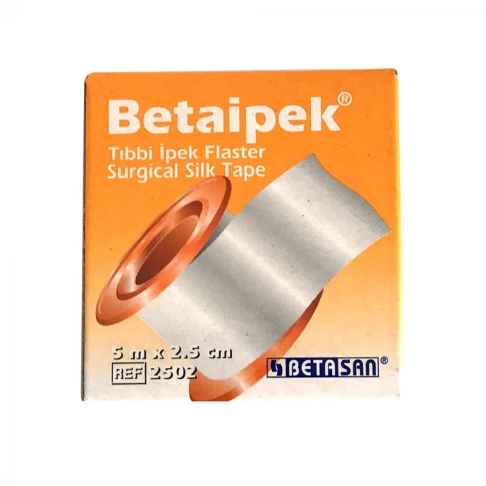Betaipek Tibbi İpek Flaster 5 m x 2.5 cm