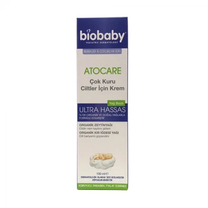 Biobaby Kuru ve Atopik Ciltler İçin Krem 100 ml