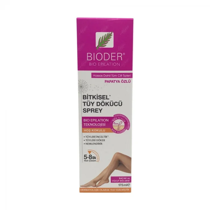 Bioder Tüy Dökücü Sprey Kadın 175 ml