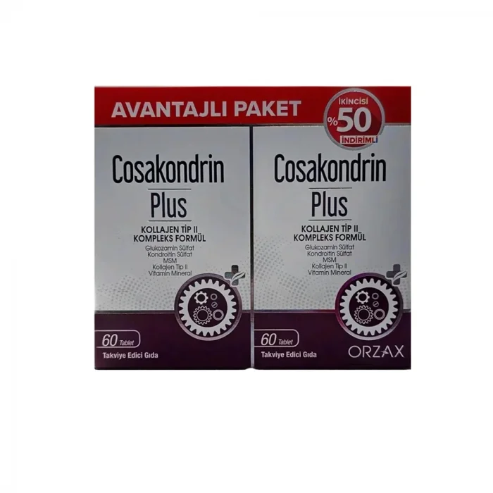 Cosakondrin Plus 60 Tablet - İkincisi %50 İndirimli