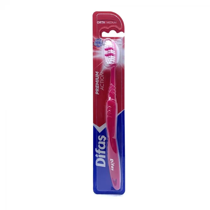 Difaş Premium Action Orta Sert Diş Fırçası
