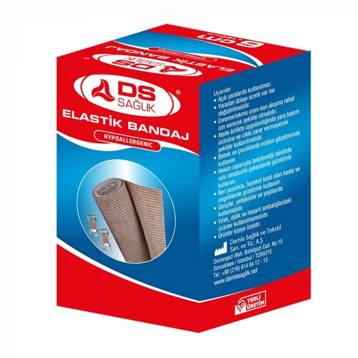 DS Plus Elastik Bandaj 8x120 cm