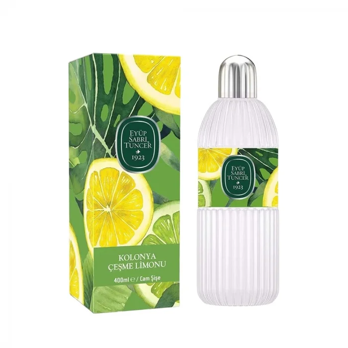 Eyüp Sabri Tuncer Çeşme Limonu Kolonyası - Cam Şişe 400ml