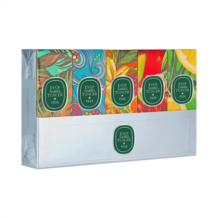 Eyüp Sabri Tuncer Kolonya Cam Şişe 16 ml - 5li Set