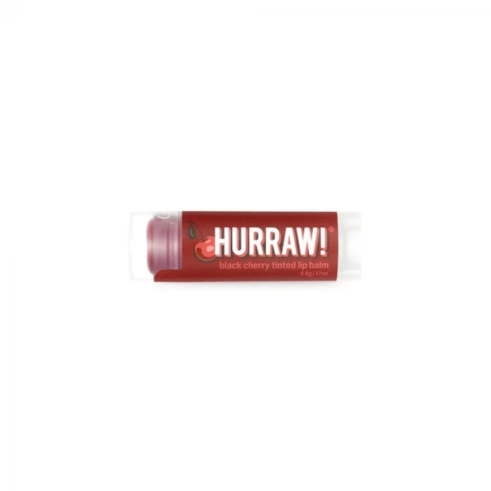 Hurraw Tinted Lip Balm Black Cherry