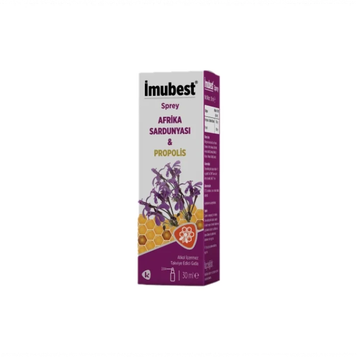 İmubest Afrika Sardunyası Propolis Sprey Alkolsüz 30 ml