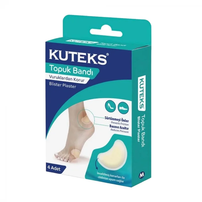 Kuteks Topuk Bandı 4 Lü