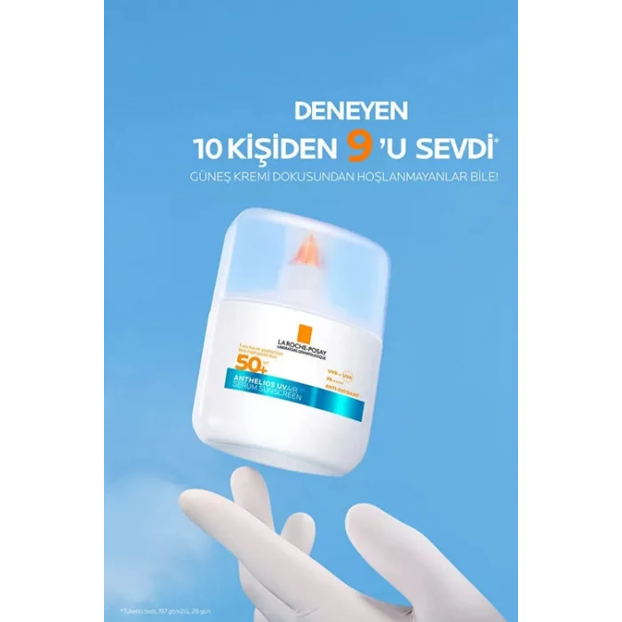 La Roche Posay Anthelios UV Air Serum Solaire SPF50+ Yüz Güneş Serumu 50 ml