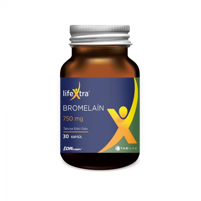 Lifextra Bromelain 750 mg 30 Kapsül
