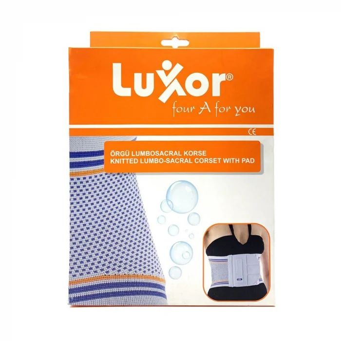 Luxor 107 Örgü Lumbosacral Korse - xLarge